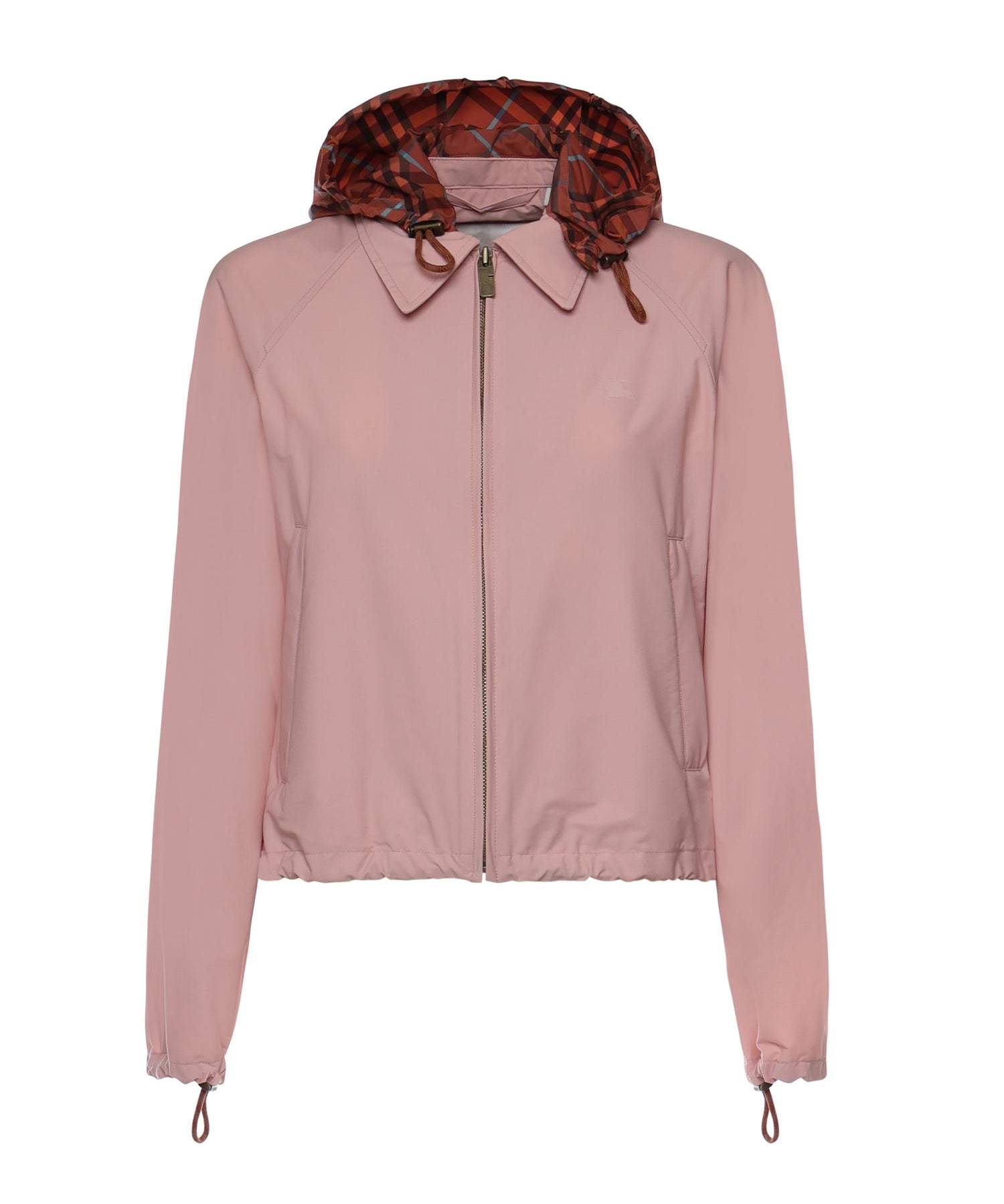 Giacca Newcott cropped con cappuccio 8118253 C4026 BURBERRY 