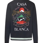Cardigan Casa Mountain Temple in lana MPF25KW100101  CASABLANCA 