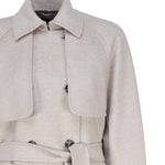 Trench oversize in cashmere<BR/> 2310160335600 FALCONE012 MAX MARA 