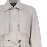Trench oversize in cashmere<BR/> 2310160335600 FALCONE012 MAX MARA 