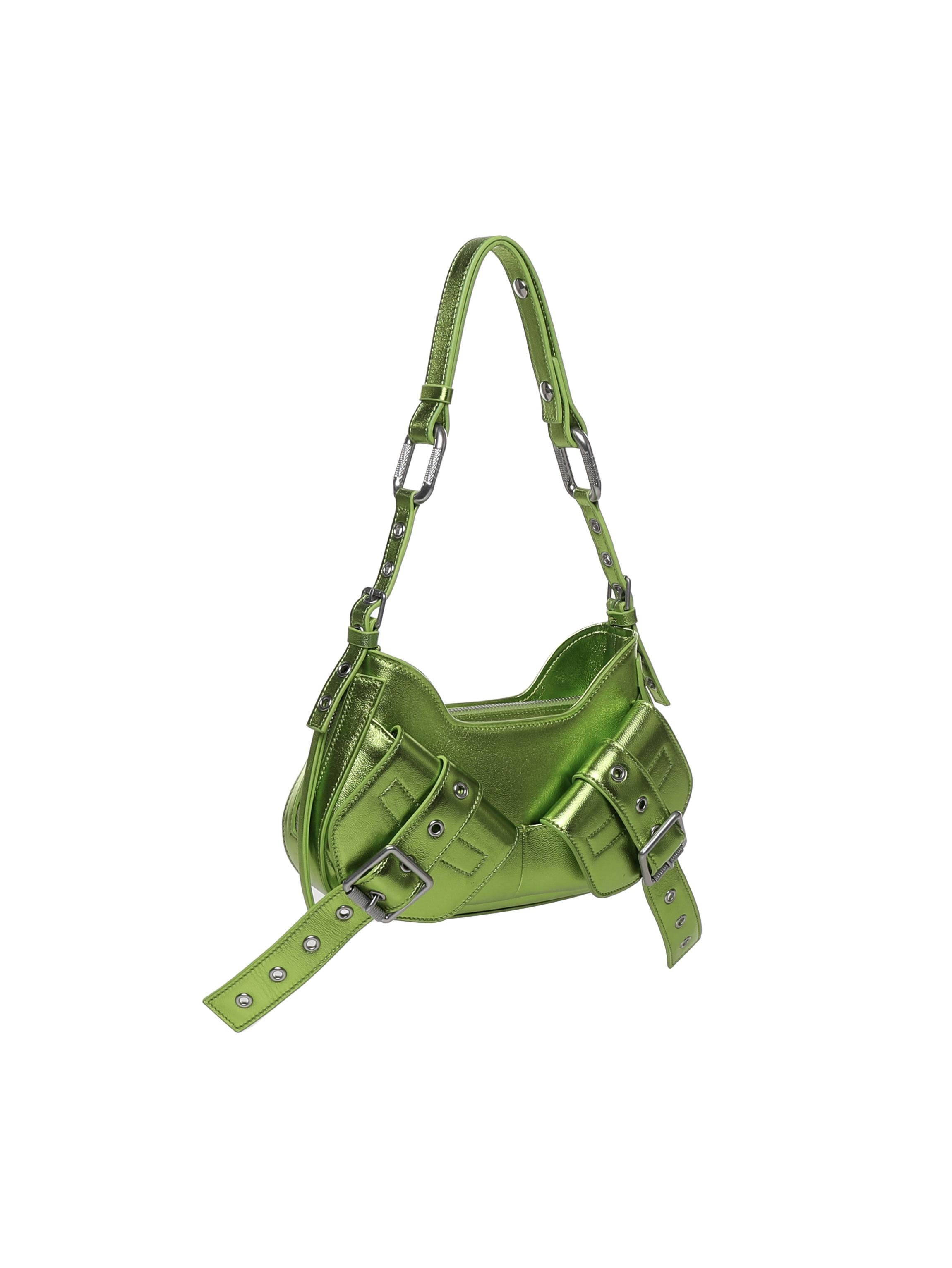 Borsa a spalla Y2K.002 FBBP70002LAM -KIWI/NIKEL BIASIA 