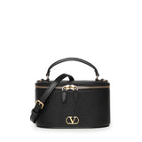 Mini Vanity Bag Vlogo Signature in vitello granato 8W0P0AX8 SNP0NO VALENTINO GARAVANI 