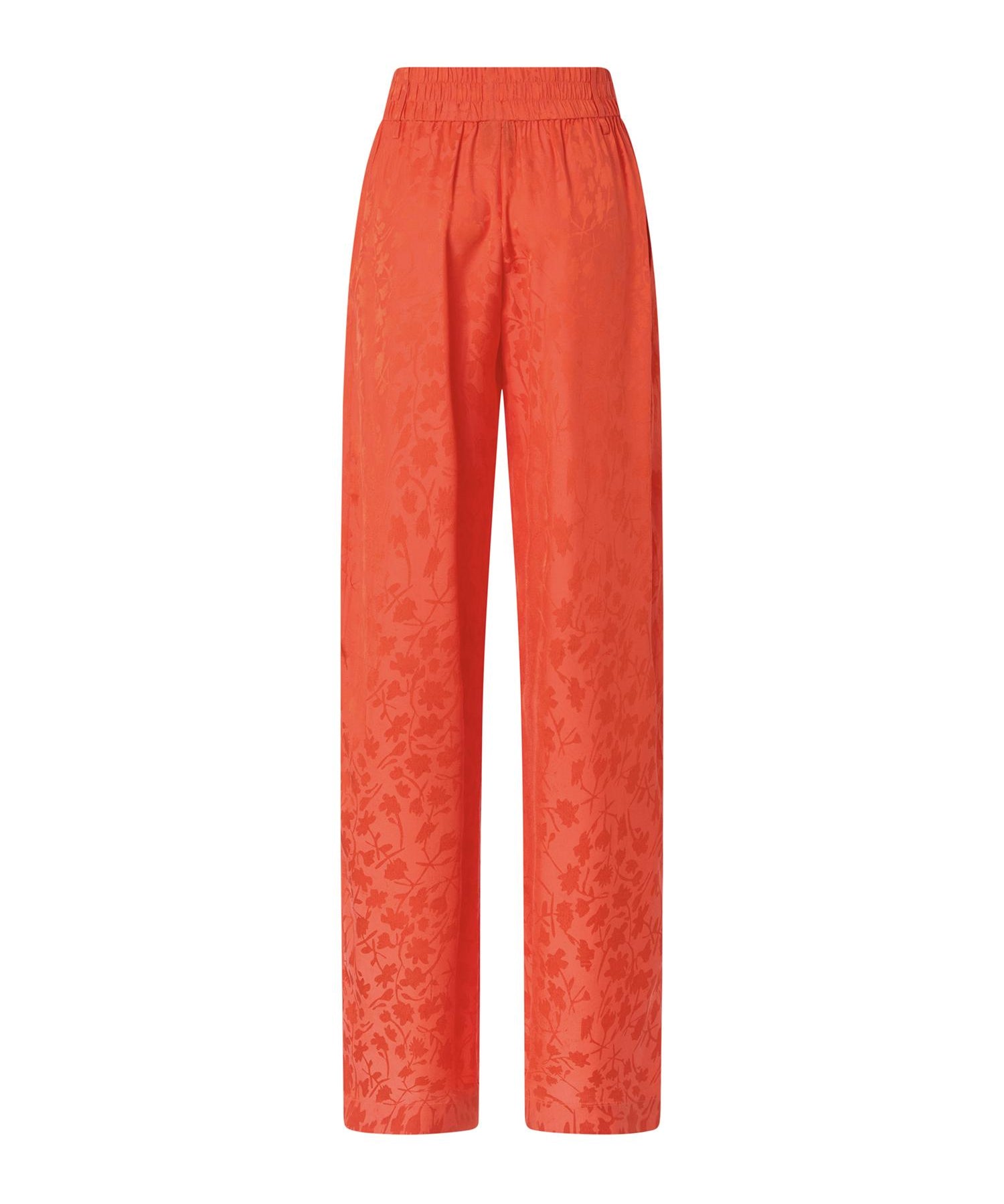 Pantaloni in jacquard floreale 106802 A3ANA99 PINKO 