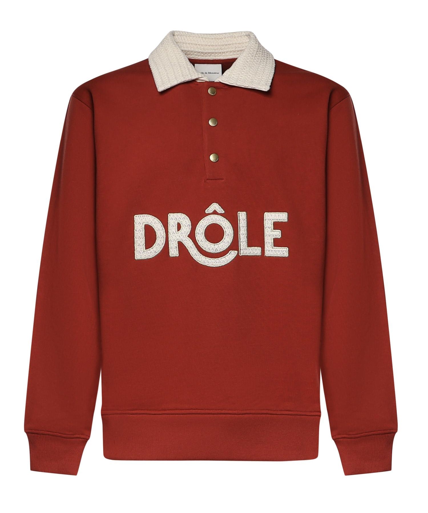 Polo in cotone con logo KPL168CO127 DRD Drôle de Monsieur 