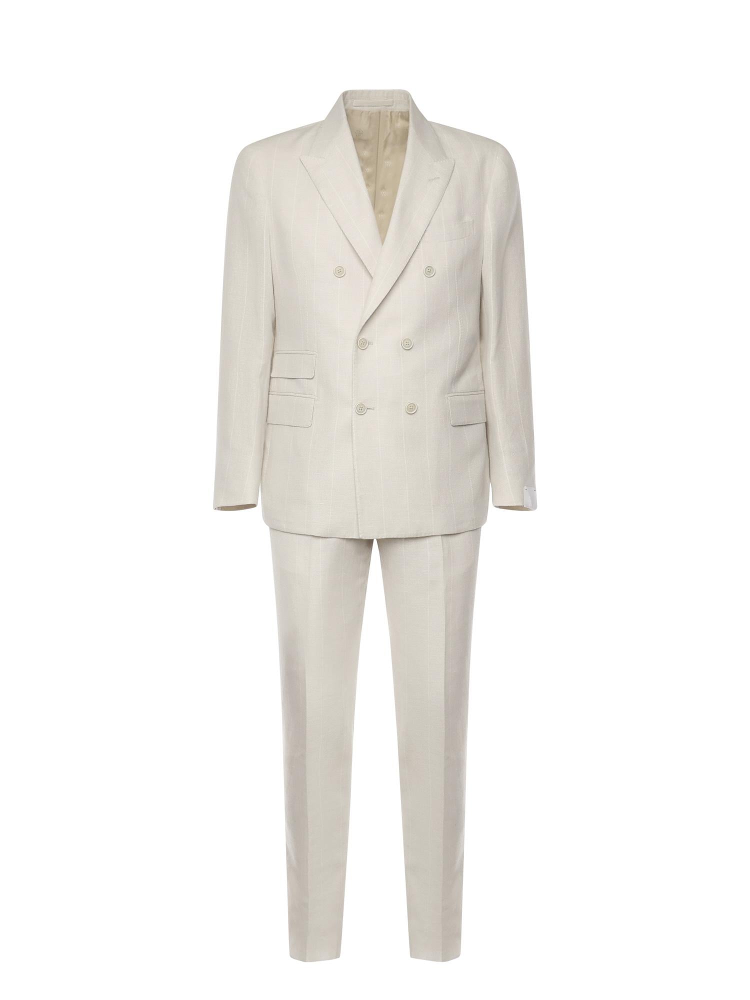 Abito doppiopetto con pieghe K75ABUC09TES0K070 02 ELEVENTY 