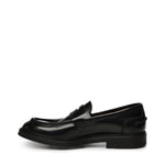 Mocassino Franky in pelle FRANKYE ABRASIVATONERO/ARANCIO GIULIANO GALIANO 