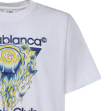 T-shirt Tennis Club in cotone MSP26JTS001 01 CASABLANCA 