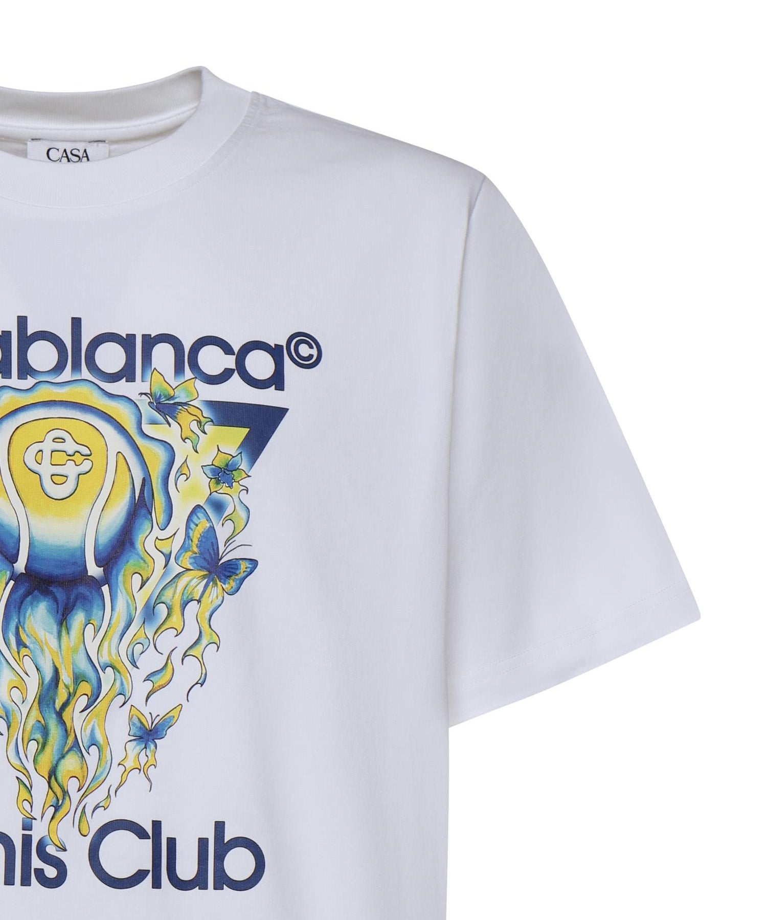T-shirt Tennis Club in cotone MSP26JTS001 01 CASABLANCA 