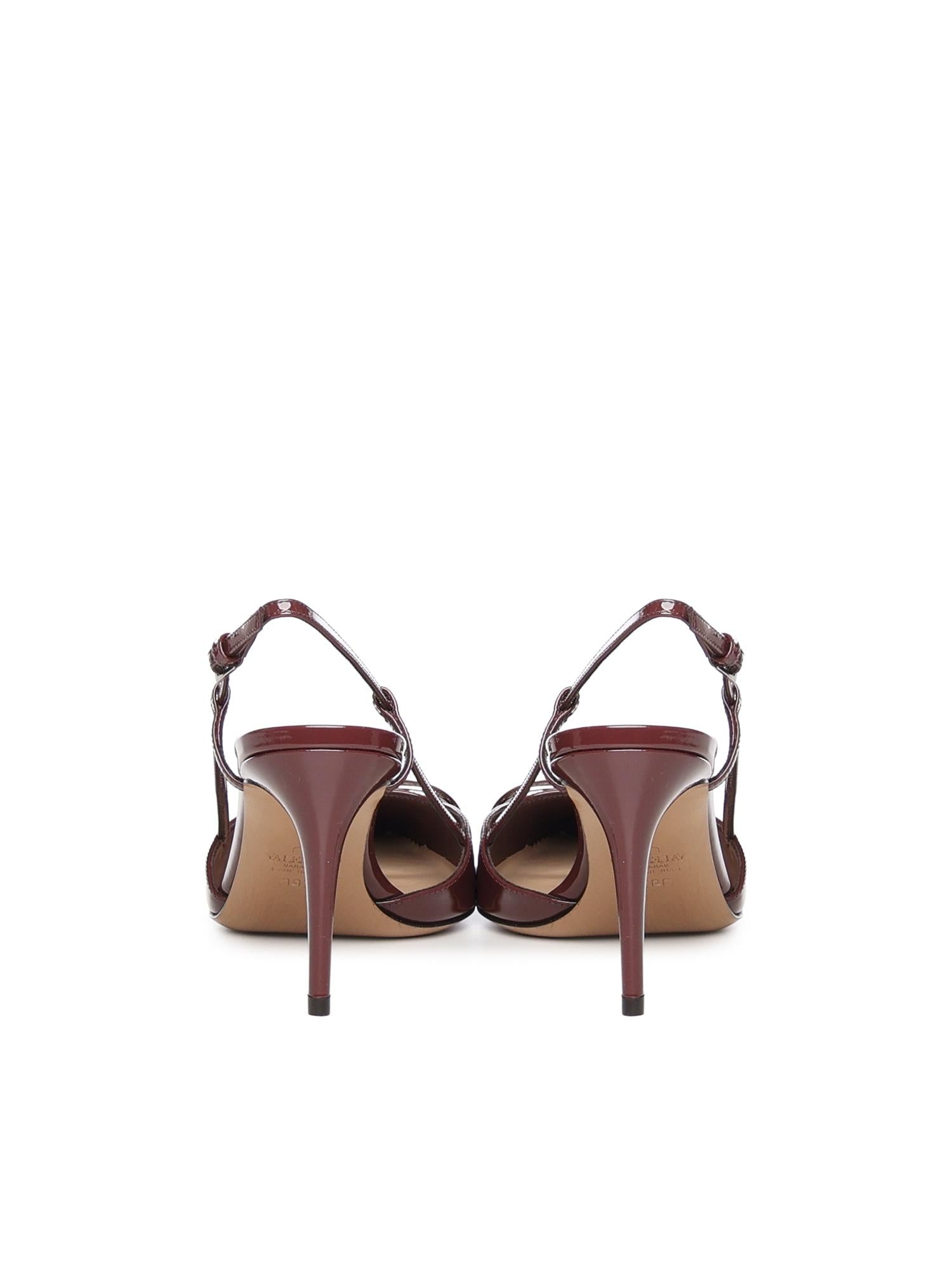Décolleté slingback VLogo Signature in vernice 7W2S0R01 TMKAFD VALENTINO GARAVANI 