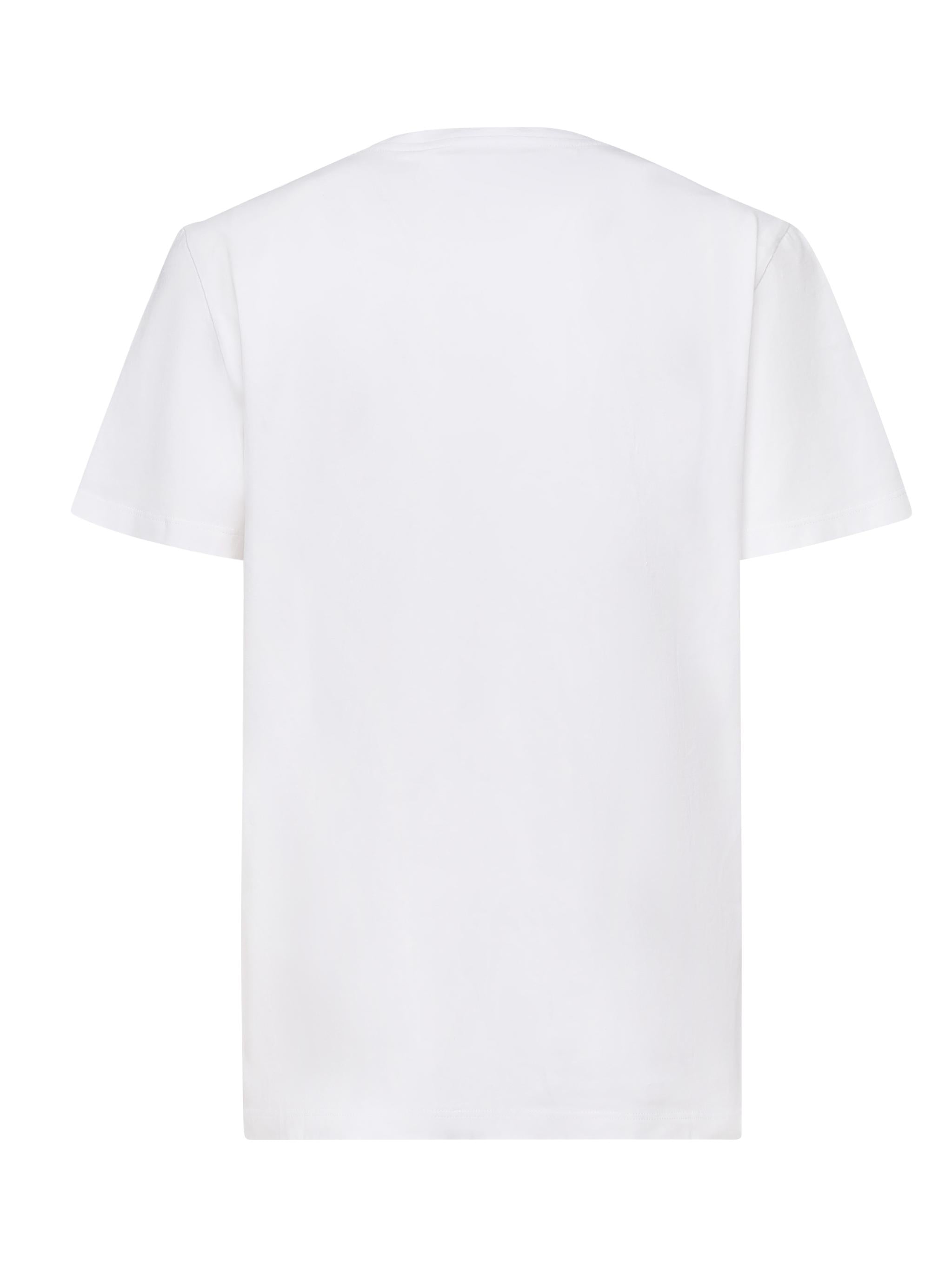T-SHIRT IN COTONE CON LOGO GWP01220 P00059480185 GOLDEN GOOSE 