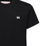T-Shirt in cotone con patch VLogo 6V3MG10V AQ80NO VALENTINO GARAVANI 