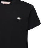 T-Shirt in cotone con patch VLogo 6V3MG10V AQ80NO VALENTINO GARAVANI 
