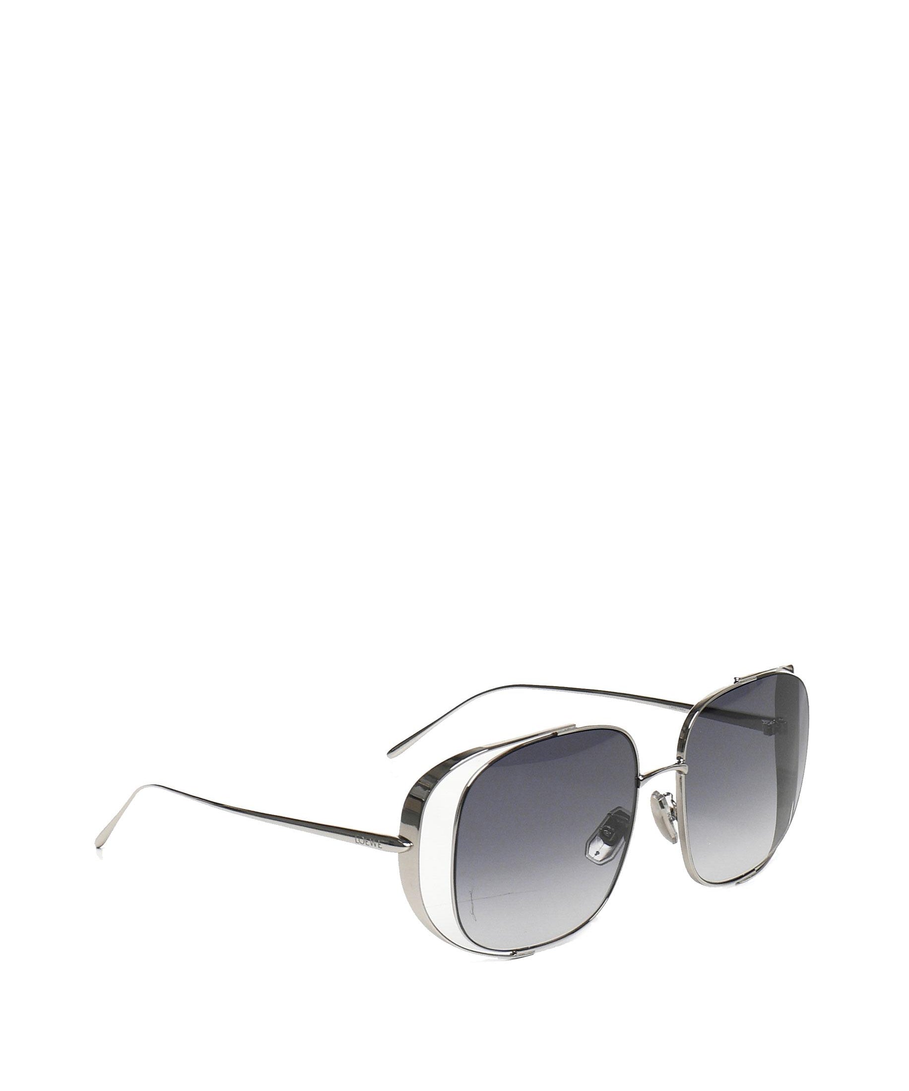 Occhiali da sole squadrati traforati LW40148U 5716W LOEWE 