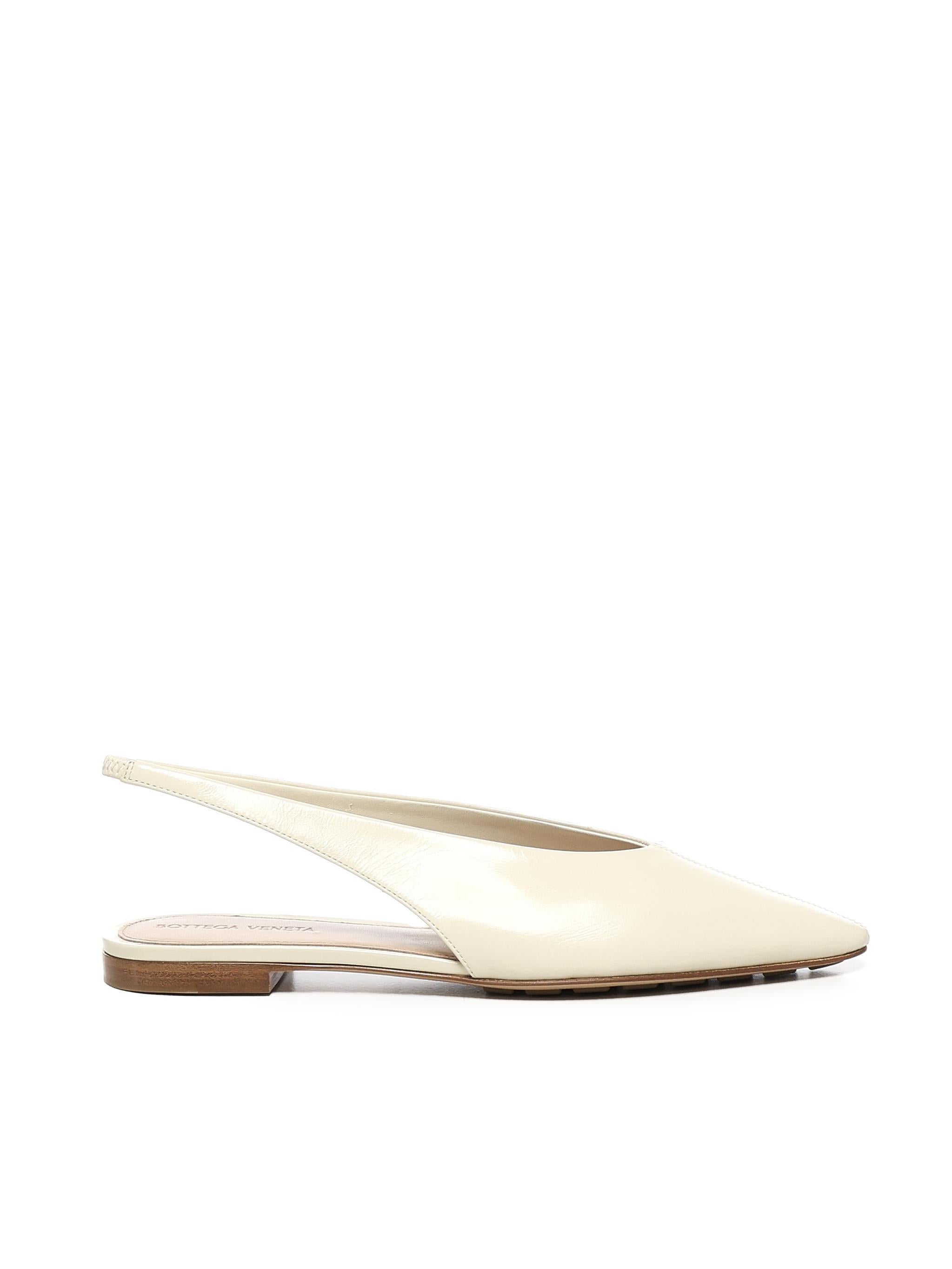 Ballerine slingback Sofia in pelle di vitello lucida 827702 V3H909031 BOTTEGA VENETA 