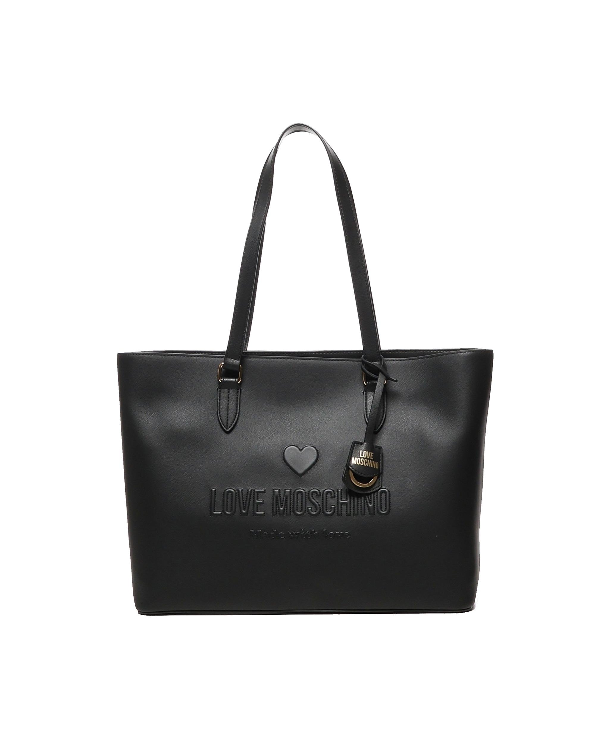 Borsa Tote Love embossed JC4114PP1ML10 00A LOVE MOSCHINO 