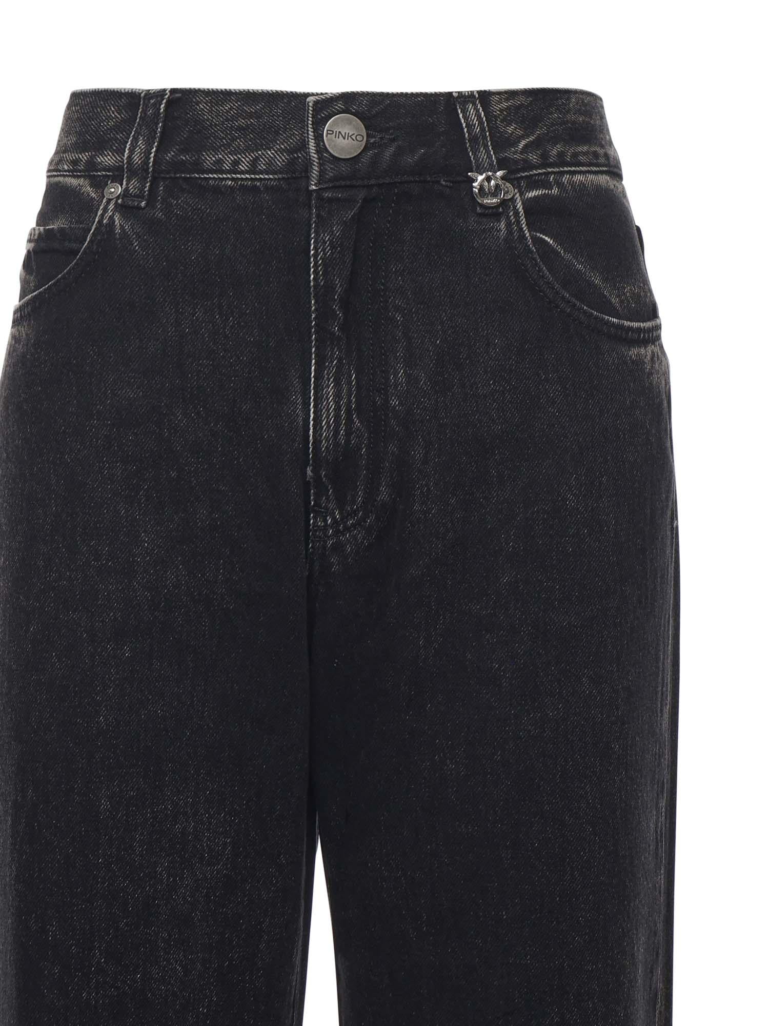 Jeans wide-leg in denim 105541 A2RRPJ4 PINKO 