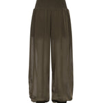 Pantaloni in voile crêpe di misto cotone 106845 A3O2X52 PINKO 