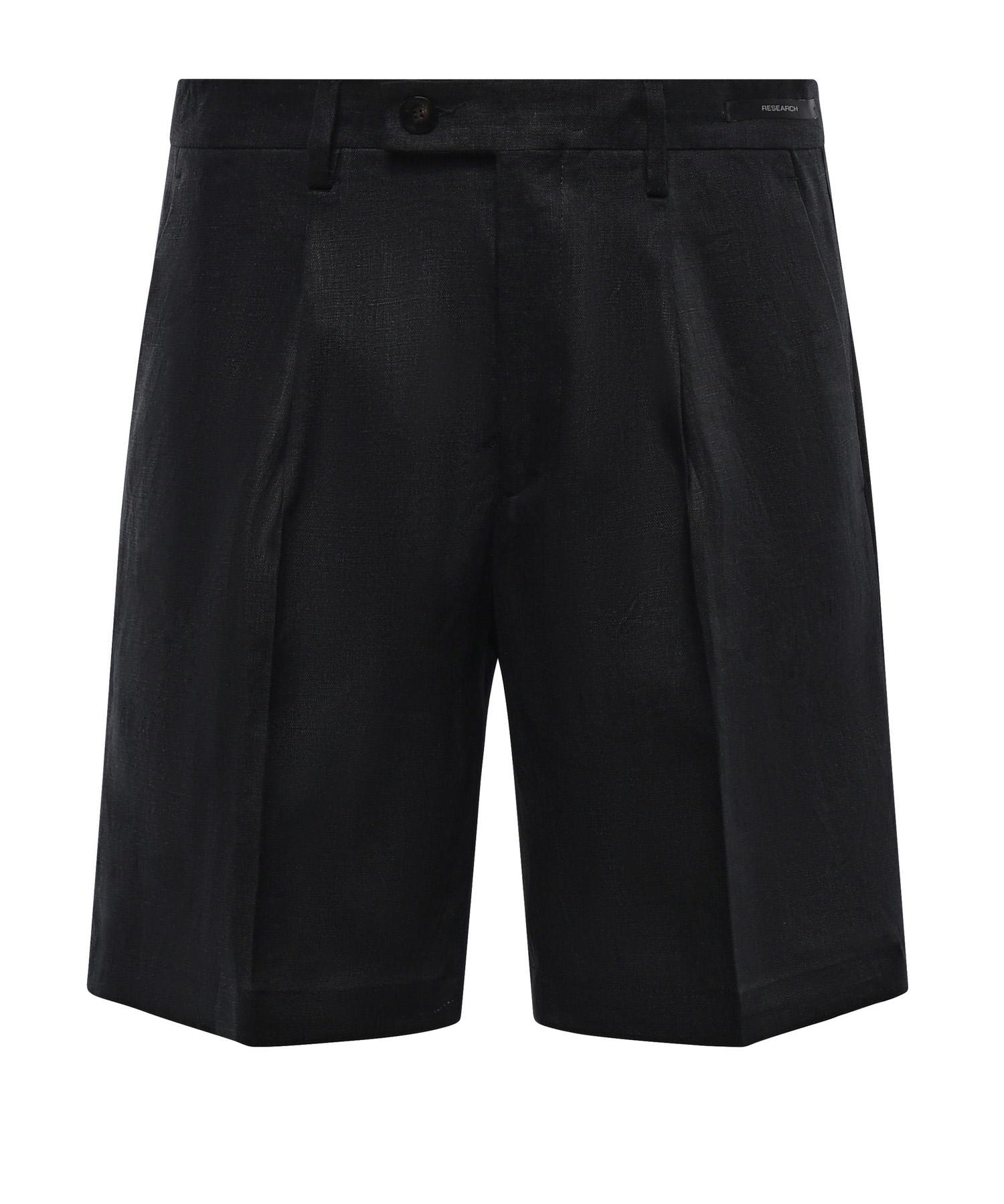 Bermuda Harry in lino con pince MCHAR3259S26B 019 MICHAEL COAL 