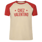T-shirt con stampa Chez Valentino 7V3MG17D AYCCLB VALENTINO GARAVANI 