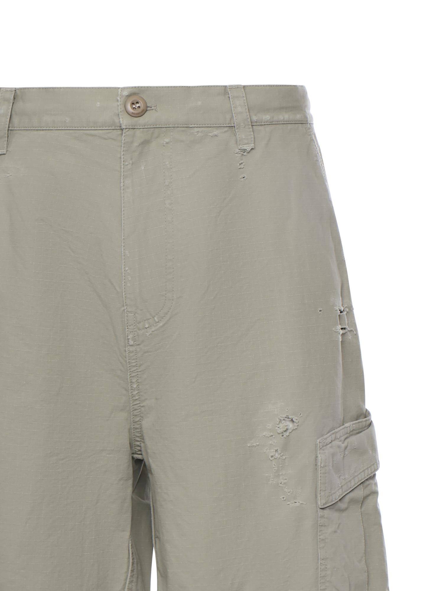 Pantaloni cargo cropped in cotone ripstop 864354 TQP132801 BALENCIAGA 