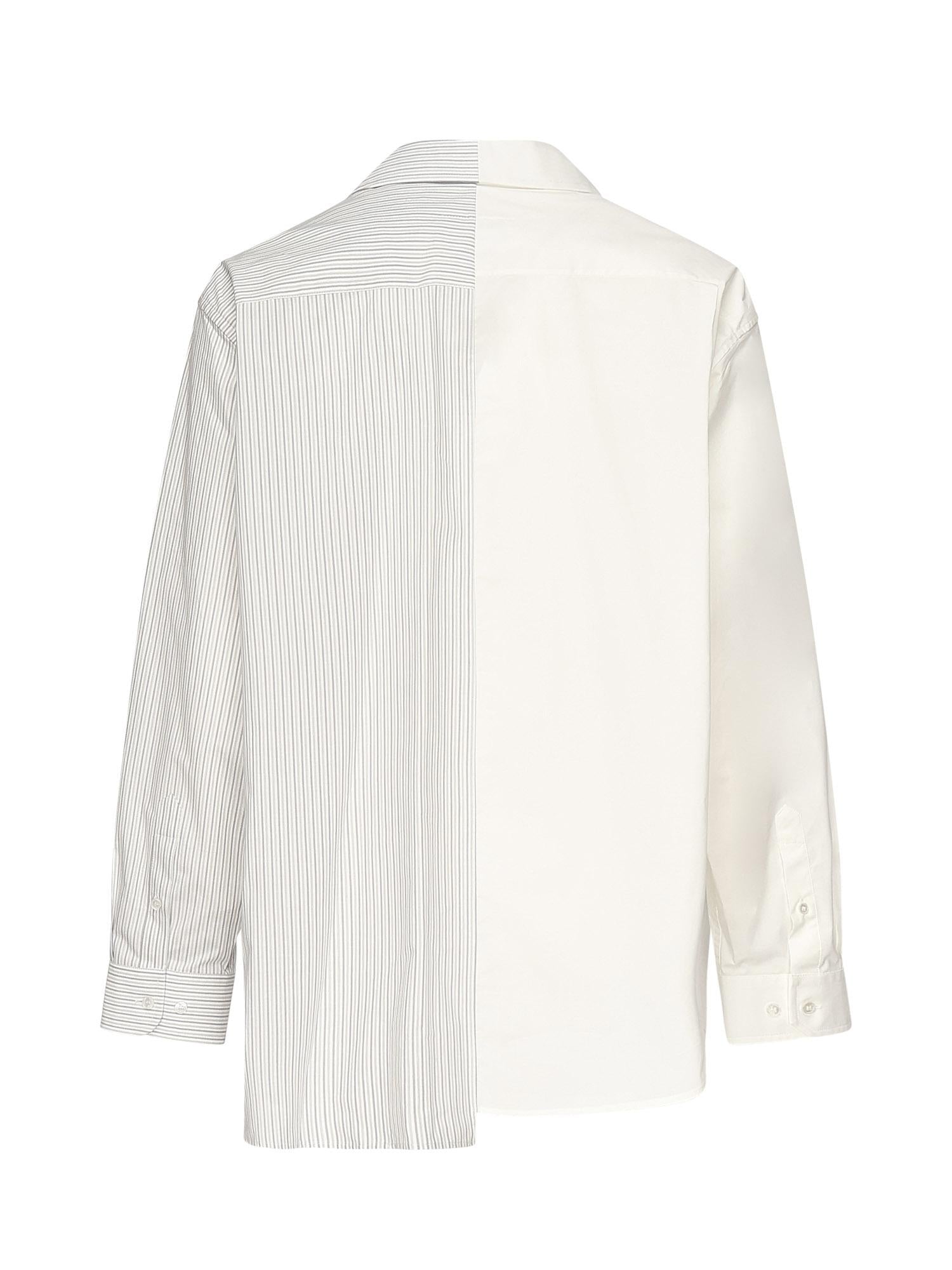 Camicia in popeline con logo SH0DT0025 MTN085961 MM6 Maison Margiela 