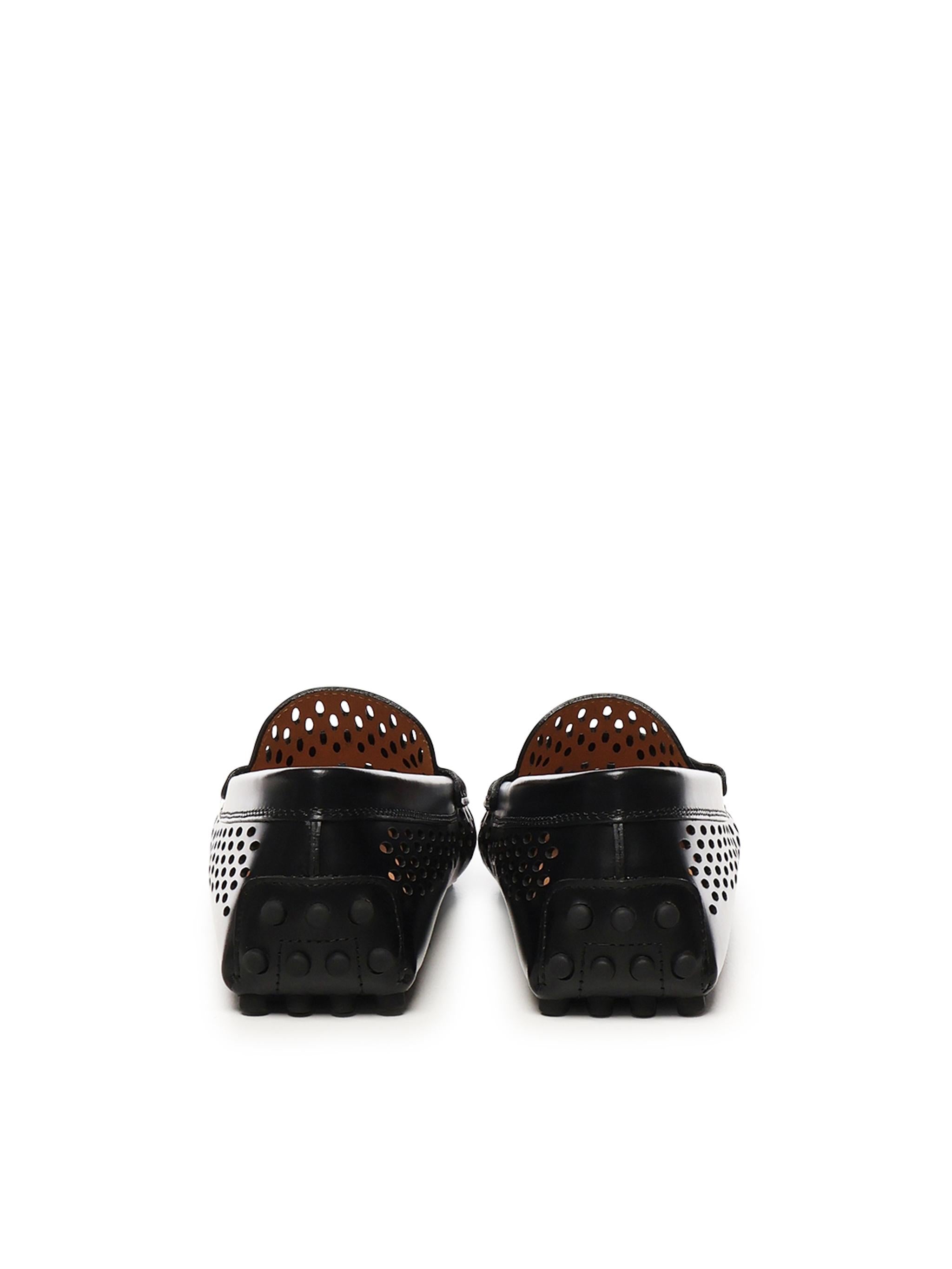 Gommino sabot in pelle XXW22L0JB10U18 B999 TOD'S 