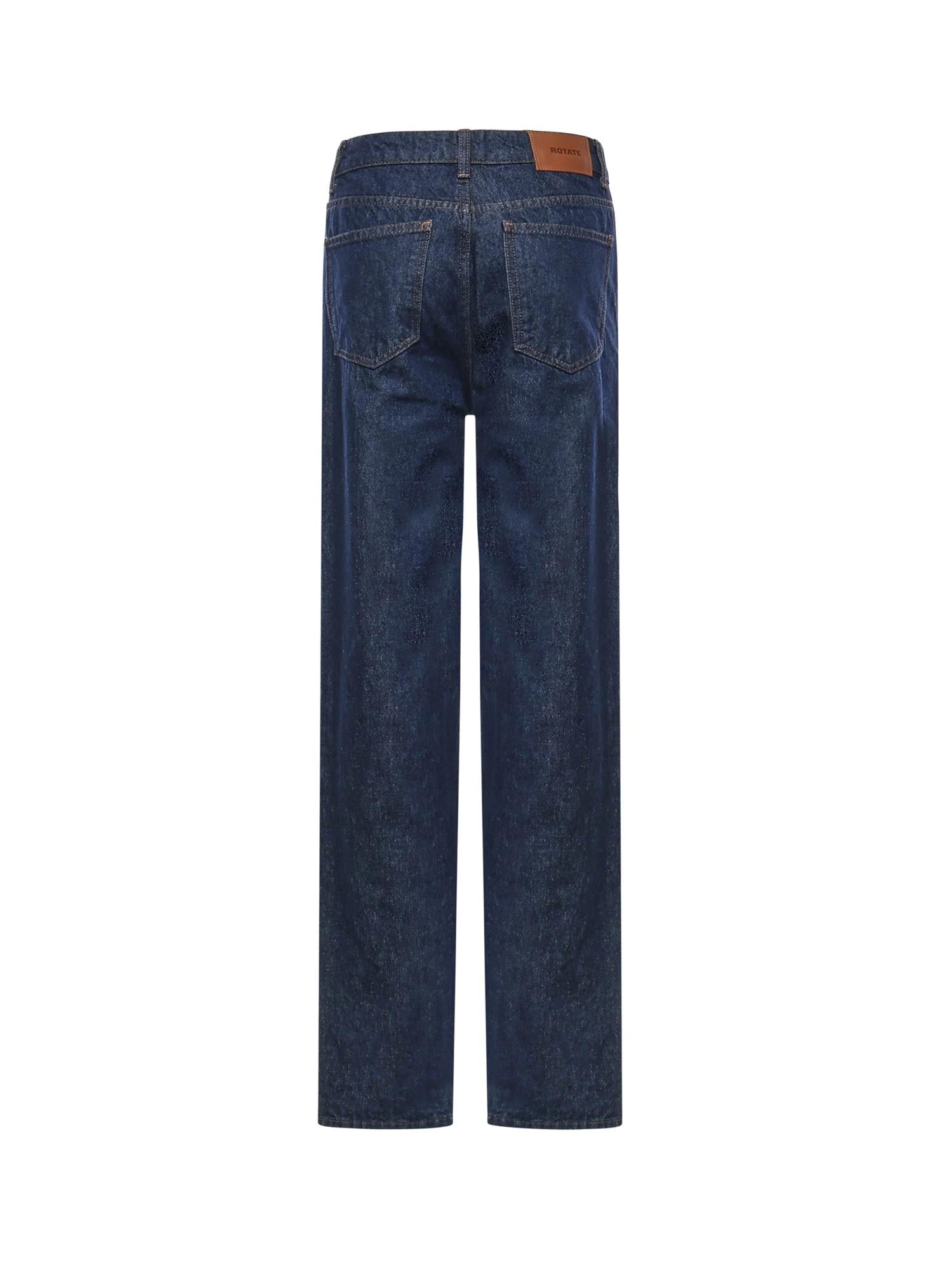 Jeans a gamba larga con bottoni 114816 D03 ROTATE 