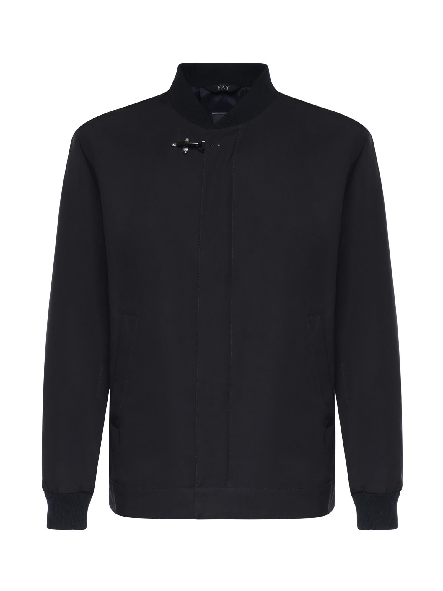 Bomber in microfaille misto cotone NAM12520380ZAV U807 FAY 