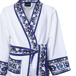 Accappatoio in cotone Maiolica TCF010 TCAGNUB024 DOLCE & GABBANA HOME 