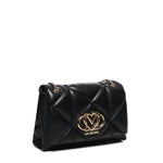 Borsa a spalla trapuntata Embossed JC4041PP1MLC0 000 LOVE MOSCHINO 