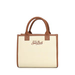 Borsa Vanity in denim e pelle VANMD001 01517L MC2 SAINT BARTH 