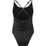 Body con spalline incrociate 106955 A3C1Z99 PINKO 