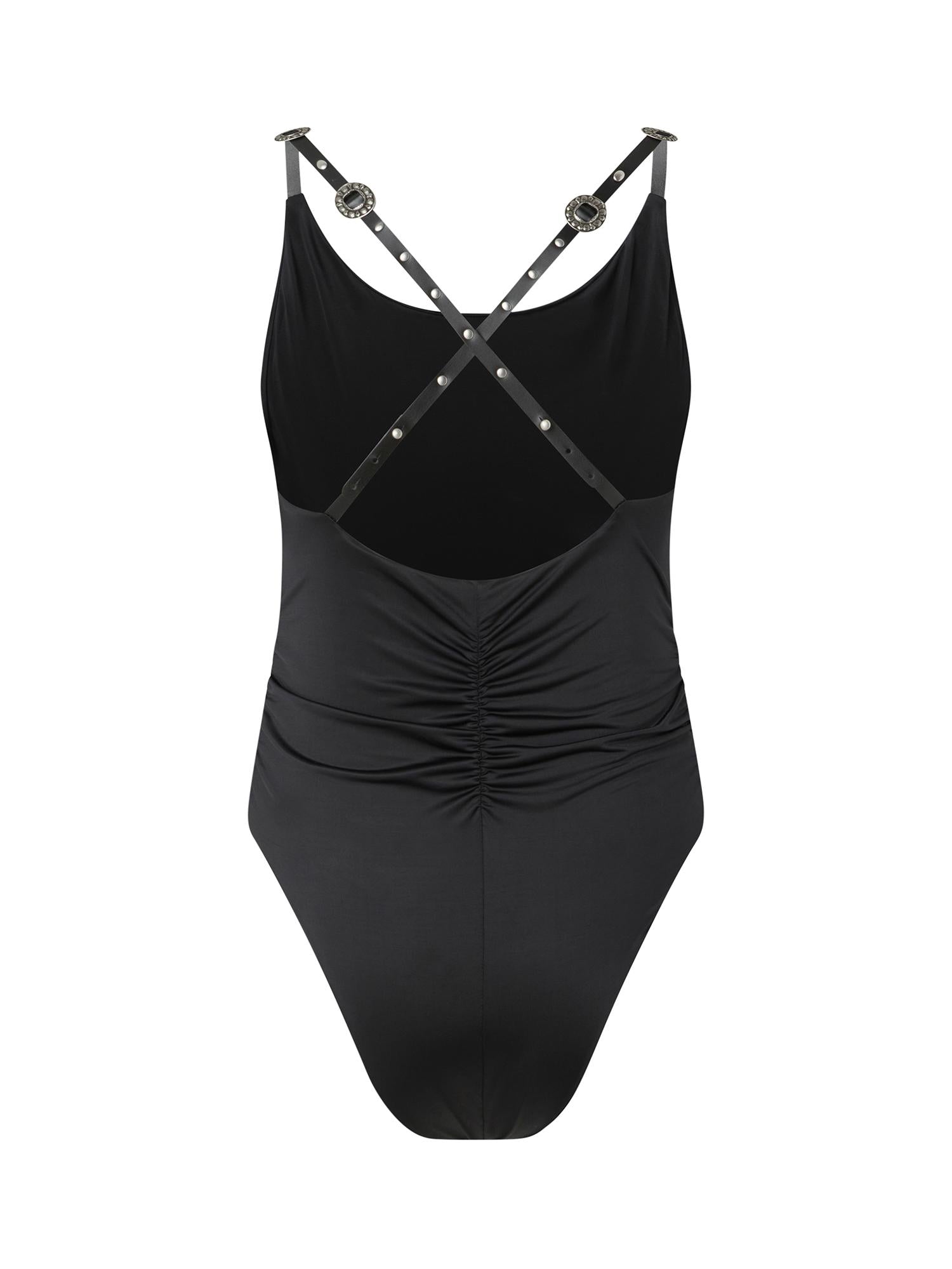 Body con spalline incrociate 106955 A3C1Z99 PINKO 