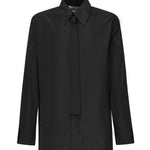 Camicia con cravatta in taffetà J22DL0321 J70005001 JIL SANDER 