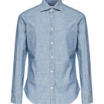 Camicia cotone denim K75CAMK08TES0I185 11N ELEVENTY 