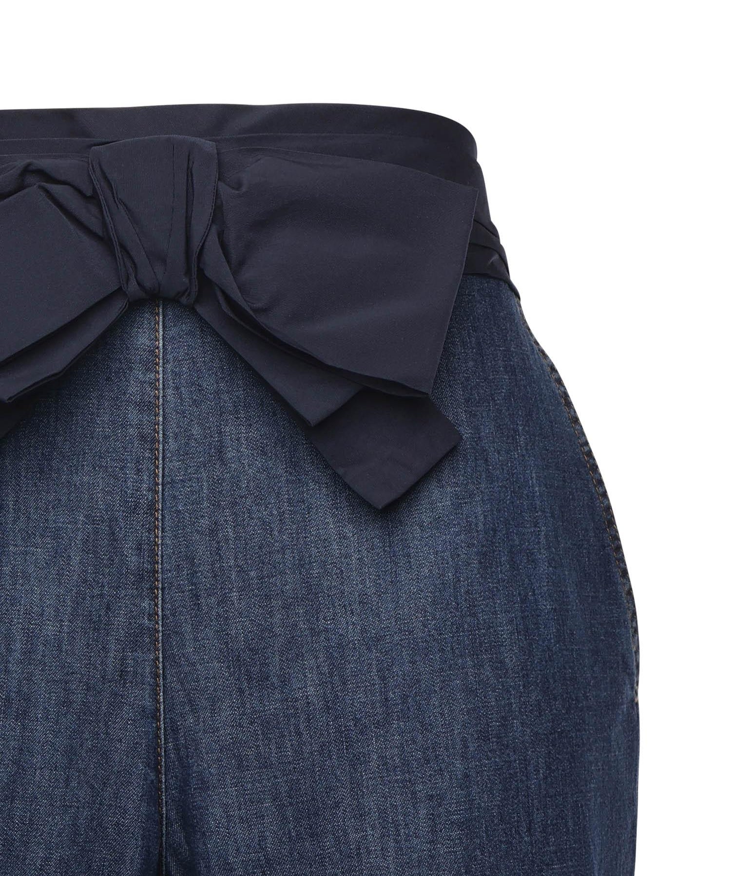 Jeans in denim con fiocco 7B3DD20Q 7MR558 VALENTINO GARAVANI 