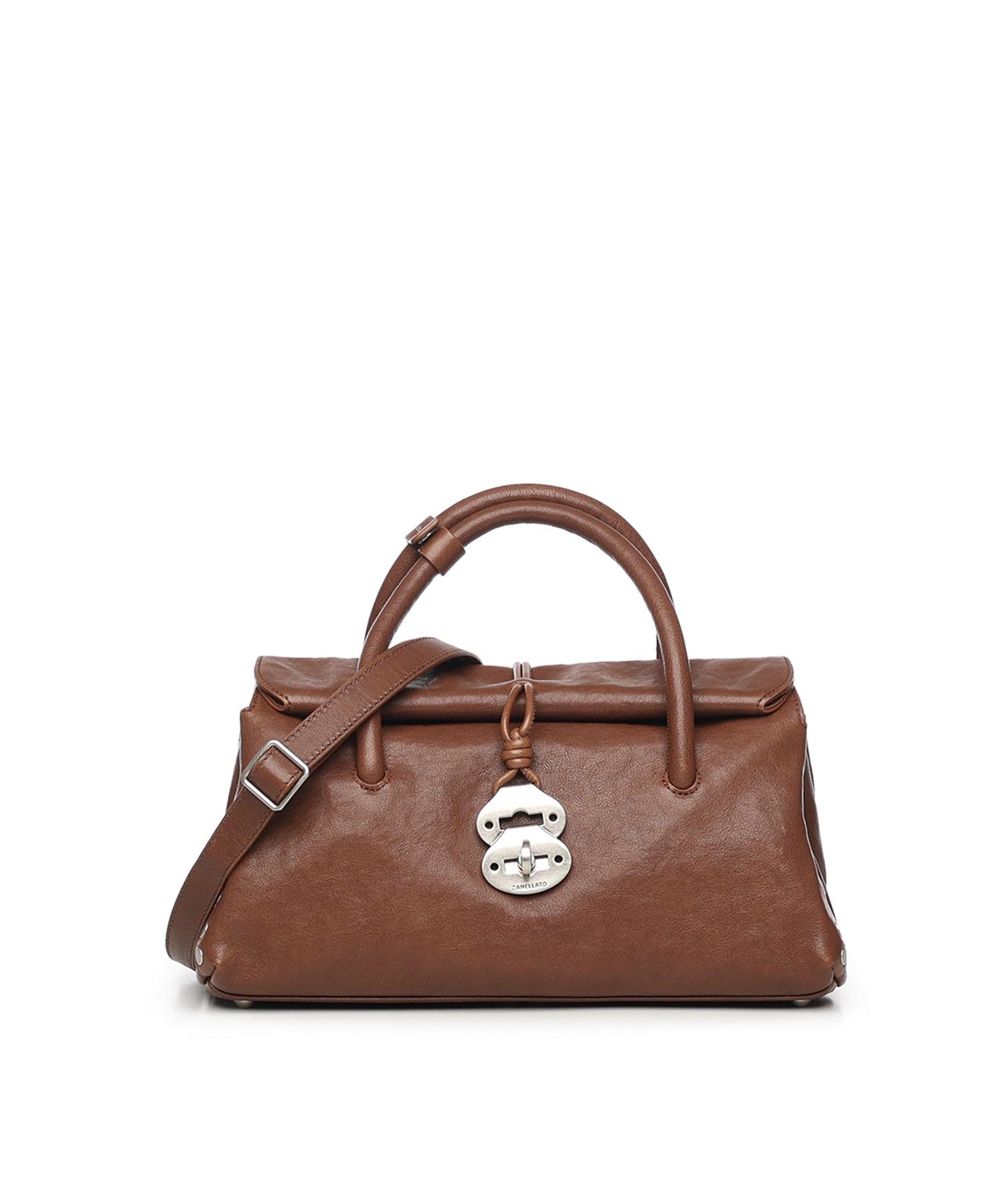 Borsa Dotta Small in pelle<BR/> 068750 -2100000Z1152 ZANELLATO 