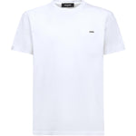 T-shirt con logo in cotone S74GD1253 D20020100 DSQUARED2 