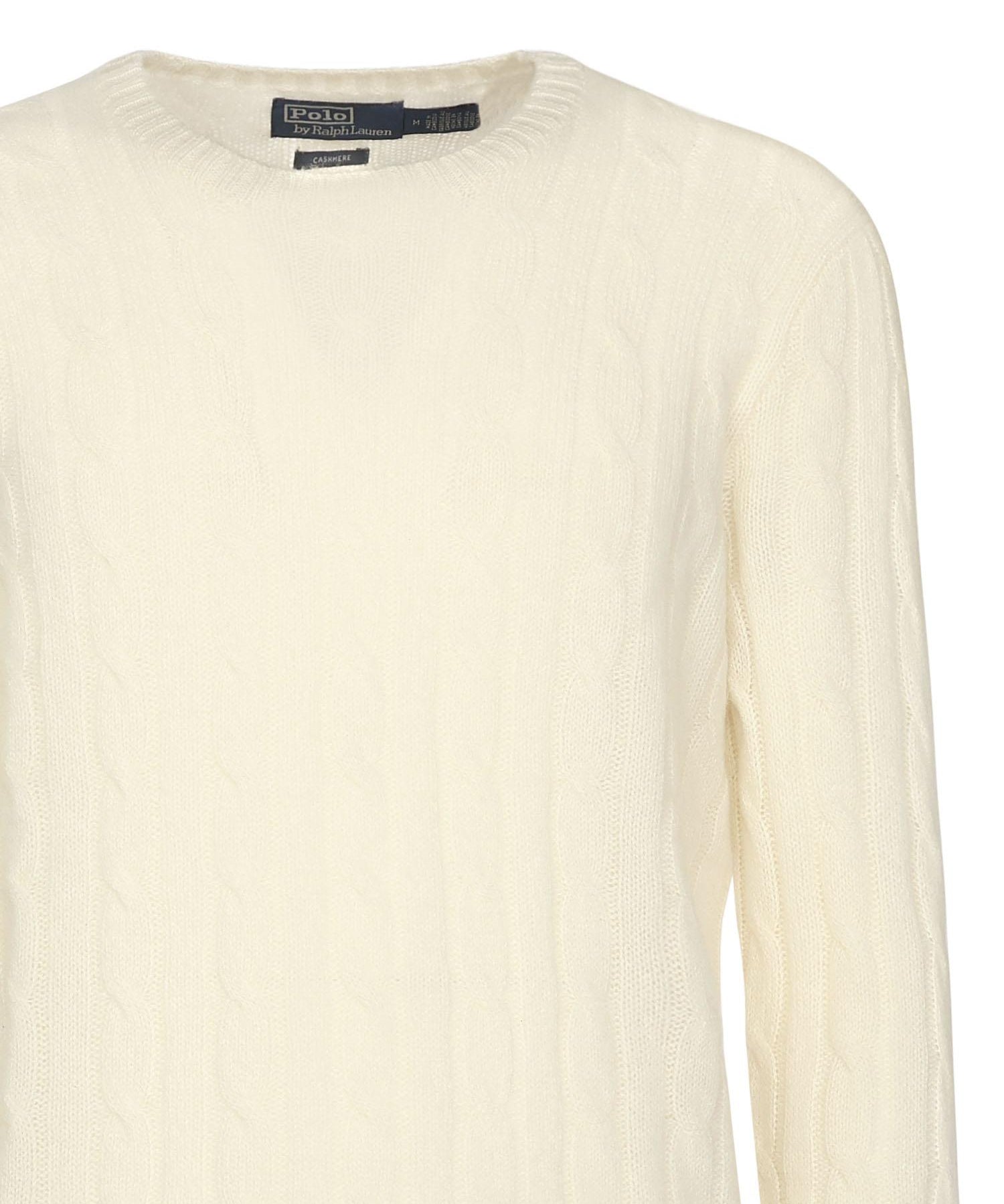 Maglia in cashmere a trecce 710876728 010 POLO RALPH LAUREN 