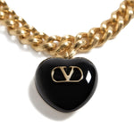 Bracciale Coeur Royal in metallo e smalto 7W2J0AD4 MJP0RN VALENTINO GARAVANI 