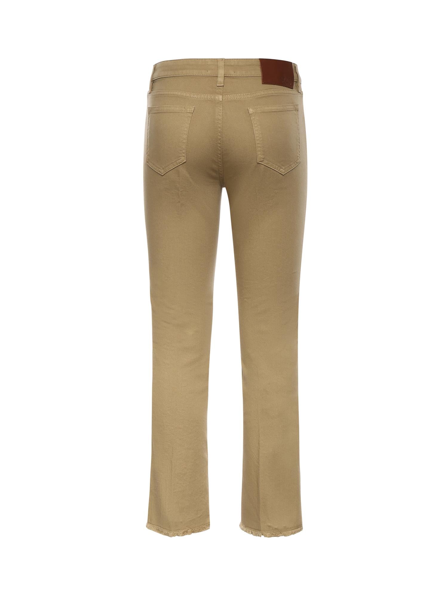 Pantaloni skinny in cotone stretch NTW8252505TQVR C400 FAY 