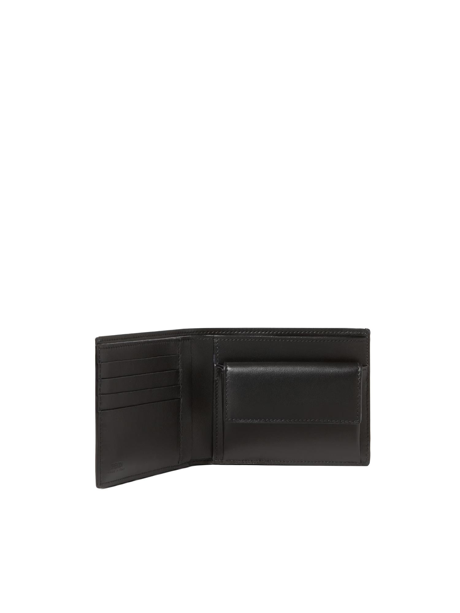 Portafoglio bi-fold in pelle 7M0001 AVV6F0GXN FENDI 