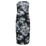 Abito in mesh floreale con arricciature 6J0436 3SQA268485 STELLA McCARTNEY 