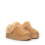 Slippers Sophie con logo 73SC9FP01CAM SOPHIE SHOESCUOIO V° 73 