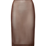 Gonna midi semitrasparente 795309 Y76RI2020 SAINT LAURENT 