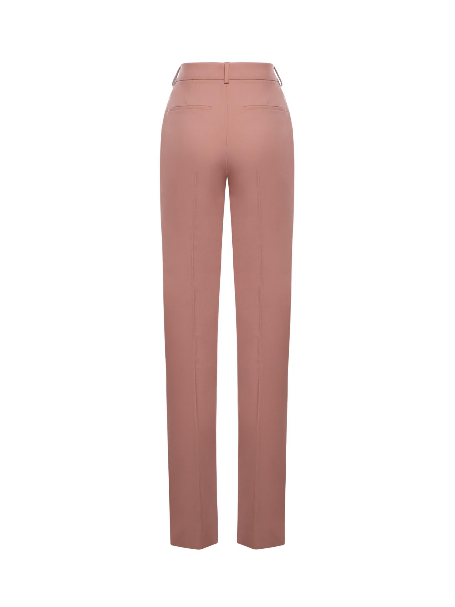 Pantalone flare in saglia di lana 2522136082600 002 SPORTMAX 