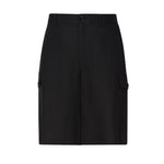 Bermuda cargo in lino con placca GV5TAT GH253N0000 DOLCE & GABBANA 