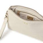 Pouch con logo 73BE9D1529 KEIRAOFF WHITE V° 73 