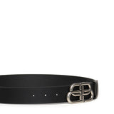 Cintura ampia BB in pelle 570370 1CH0B1000 BALENCIAGA 
