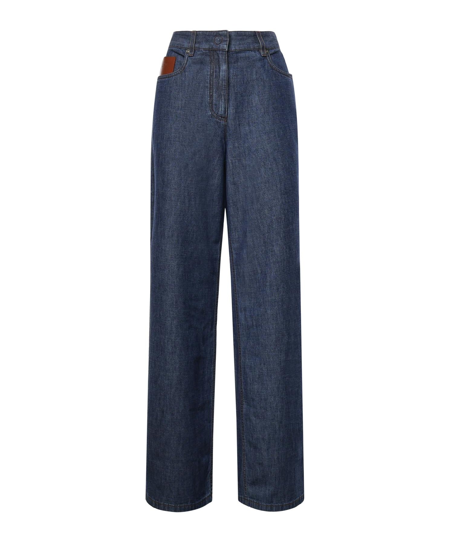 Jeans in chambray FLP863 AW8HF0QB0 FENDI 